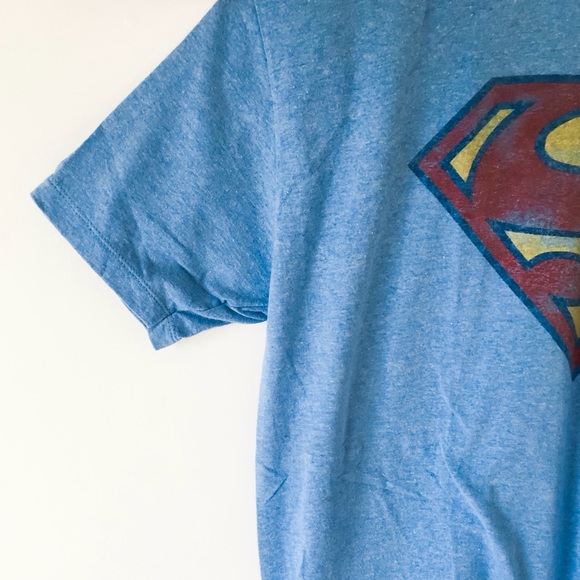 Vintage Official DC Superman Faded T-Shirt - Picture 4 of 6